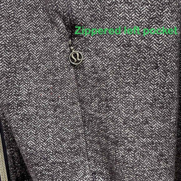 LULULEMON DAILY YOGA JACKET SZ 10 LG Style number W4A48S - Picture 5 of 15